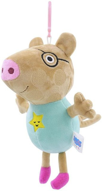 Wucifang Bags Peppa Pig Kleiner Anhänger, Plüschtier, beige, ab 3 Jahre - Bild 1