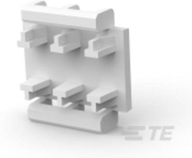 TE Connectivity MTA-156 Centerline Connector 643071-3 in Weiß - Bild 1