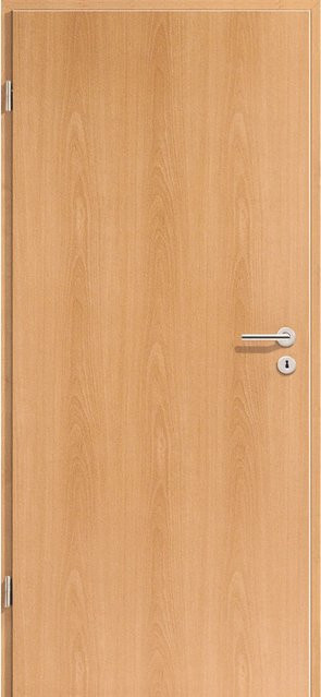 Zimmertür GetaDoor CPL Buche Blumig Braun Anschlag Links B: 61 cm, H: 198,5 cm - Bild 1