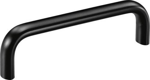 Rohde Maschinengriff MO-26.180.04 aus Aluminium in Schwarz matt, 3er-Set, L: 19,7 cm, B: 2,6 cm, H: 5,5 cm - Bild 1