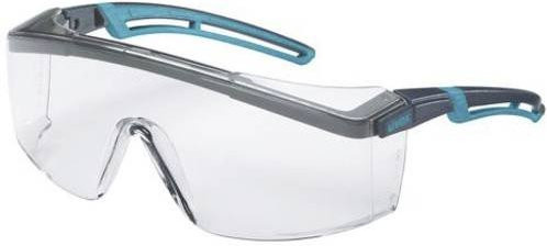 uvex astrospec Schutzbrille mit UV-Schutz in Blau, Grau und Transparent nach EN 166 und EN 170 - Bild 1