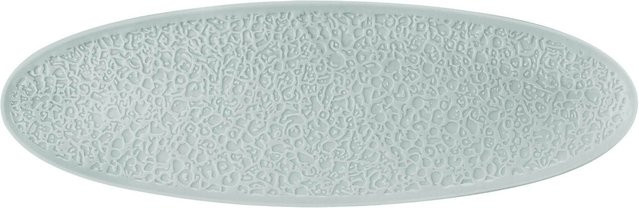 Seltmann Weiden Servierplatte Nori Home aus Keramik, rechteckig, Blau und Grün, Breite: 44 cm, Tiefe: 14 cm - Bild 1