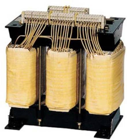 Siemens Transformator 2500 VA mit Schraubanschluss, Mehrfachspannung 520 V bis 230 V, Mehrfarbig - Bild 1