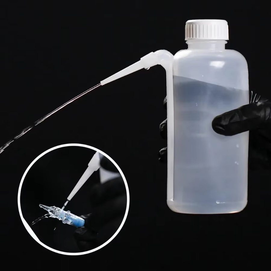 Tattoo Waschen Squeeze Flasche, 250/500 ml, Kunststoff - Bild 1
