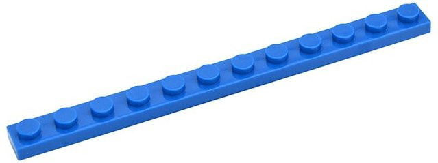 Bai Fen Bai Toys MOC Dünne Steine 60479 Platte 1x12, Modellbausteine, 20-teiliges Set, ab 6 Jahren - Bild 1