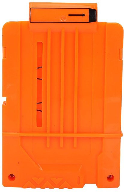 Wosawe Weichgeschoss-Clip Plastik-Magazin Spielzeugpistole, 6 Dart Orange - Bild 1