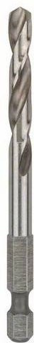 Bosch Zentrierbohrer HSS-G mit 1/4 Zoll Sechskantschaft und 135 Grad Bohrspitze in Silber, Länge: 8 cm - Bild 1