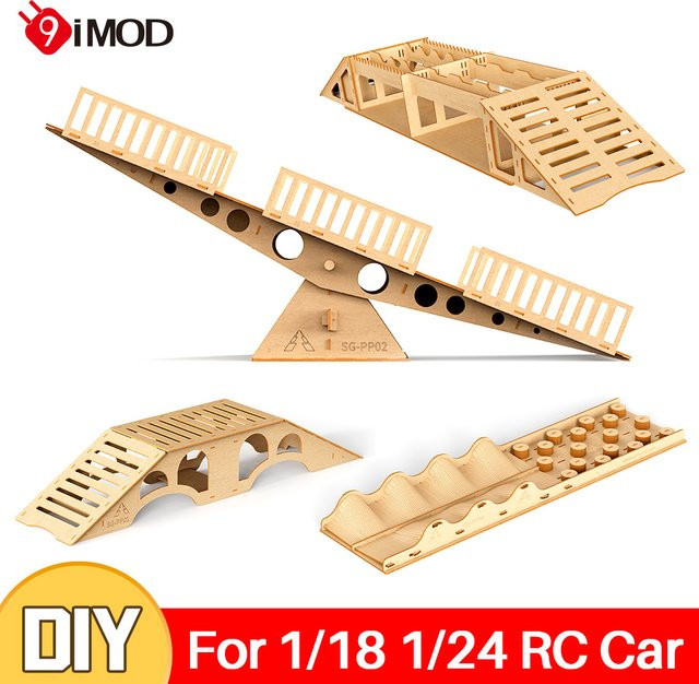 9IMOD Holz Brücke Wippe, 3D Puzzle, Zubehör - Bild 1