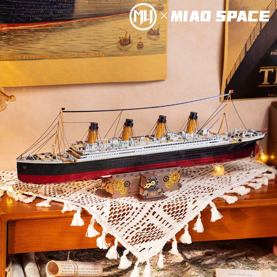 MU Titan Kreuzfahrtschiff 3D-Metallpuzzle DIY Modell aus Metall zur Desktop-Dekoration - Bild 2