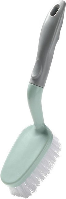 CosyHome Scheuerbürste mit ergonomischem Griff und langlebigen Borsten in Grau und Weiß - Bild 1