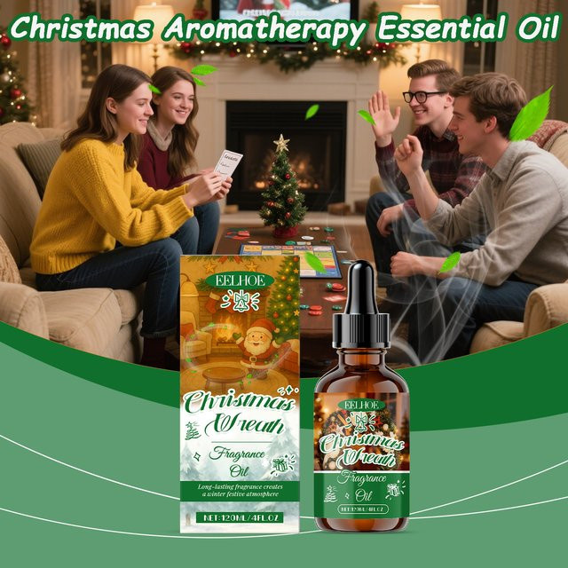 eelhoe Aromatherapieöl Weihnachts-Aroma, 120 ml, Unisex - Bild 1