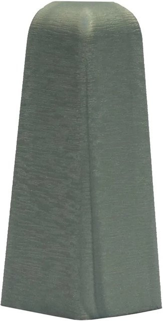 Döllken Profiles Außenecke für Sockelleiste Modern Clip in Grau, 60 mm - Bild 1