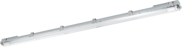 Eglo LED-Feuchtraumleuchte Basic Plus 1-flammig in Grau mit T8 Röhre und IP65 Schutzart - Bild 1