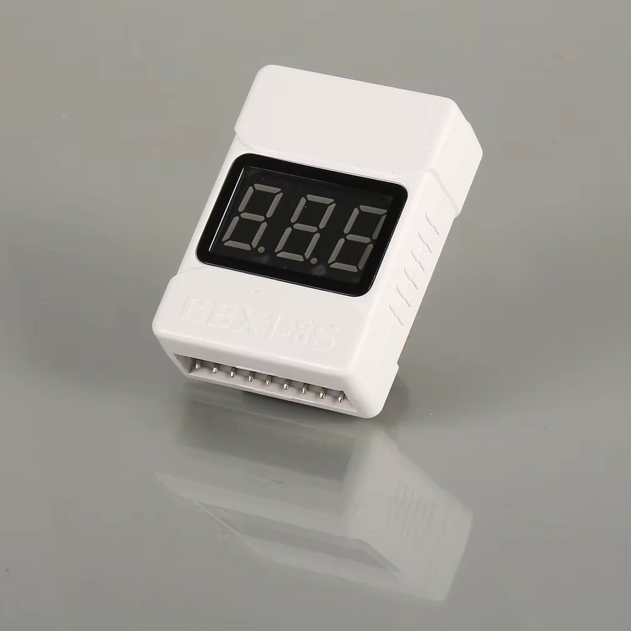 YSIDO LiPo Akku-Tester mit Niederspannungs-Notfallalarm und LED-Anzeige, Zubehör - Bild 3