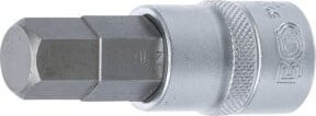 BGS Bit-Einsatz 5052-16 in Silber mit 1/2 Zoll Innenvierkant-Antrieb und 16 mm Innensechskant - Bild 1