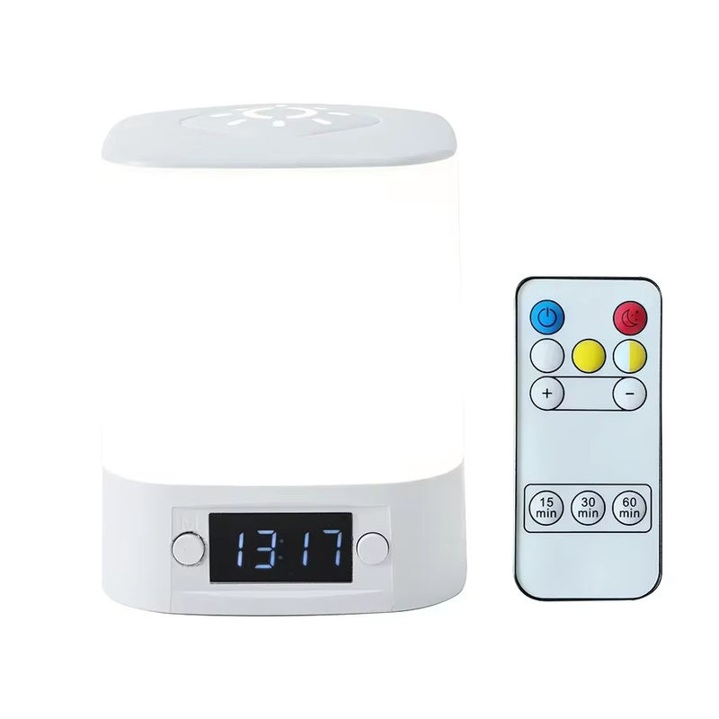 GGBEE Wiederaufladbares LED-Nachtlicht in Weiß mit dimmbarer Helligkeit und Touch-Bedienung, USB-betrieben, ideal als Nachttischlampe für das Babyzimmer oder Schlafzimmer - Bild 7