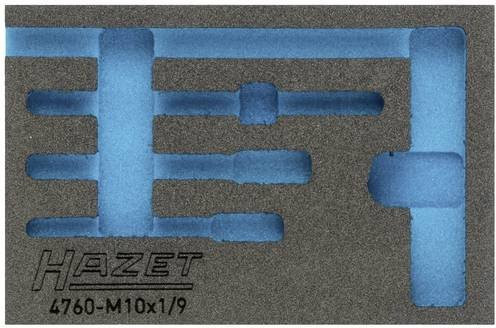 Hazet 2K-Weichschaum-Einlage 163-323L in Blau, B: 114 mm, T: 172 mm - Bild 1