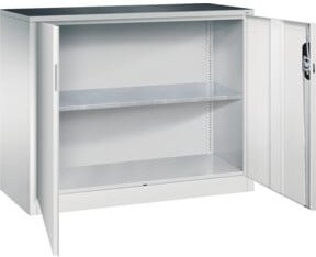 C+P Werkzeugschrank Acurado 7035/7035 in Grau und Weiß, abschließbar, B/T/H: 100 x 120 x 50 cm - Bild 1
