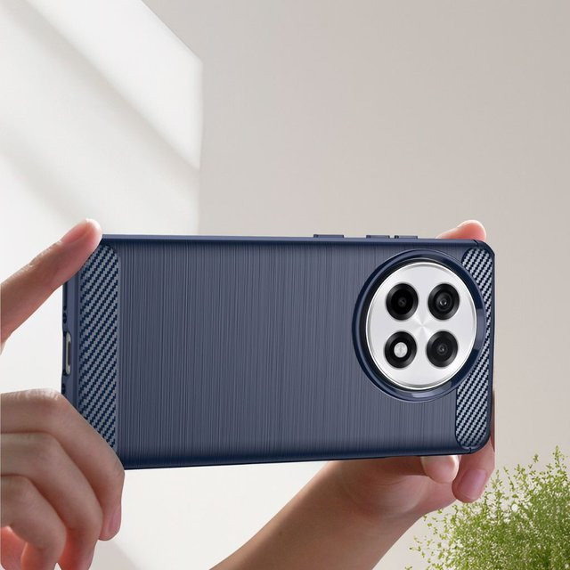 Panbon Schutzhülle für OnePlus 13 13R 13T 13S in Blau, matt, schlank und stoßfest mit Mikrofaser-Rückseite - Bild 1