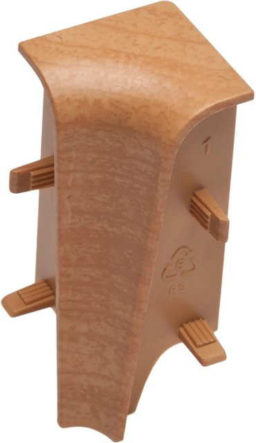 OBI Innenecke Kirsche in Braun aus PVC, 2 Stück - Bild 1