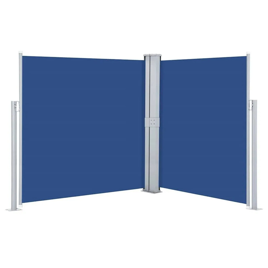 vidaXL Ausziehbare Seitenmarkise Blau B: 600 cm, H: 160 cm - Bild 2