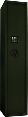 Rottner Waffenschrank Guntronic Tresor aus Stahl in Grün, B/T/H: 30 x 40 x 145 cm - Bild 1