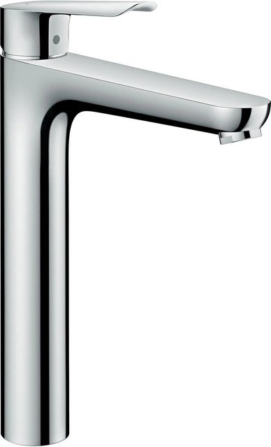 Hansgrohe Einhebel-Waschtischarmatur Logis E in Chrom mit Zugstangen-Ablauf und wassersparender Funktion - Bild 1