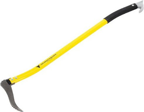 Ochsenkopf Sappie Aluminium-Handklopfer in Gelb, Länge: 90 cm, Gewicht: 760 g - Bild 1