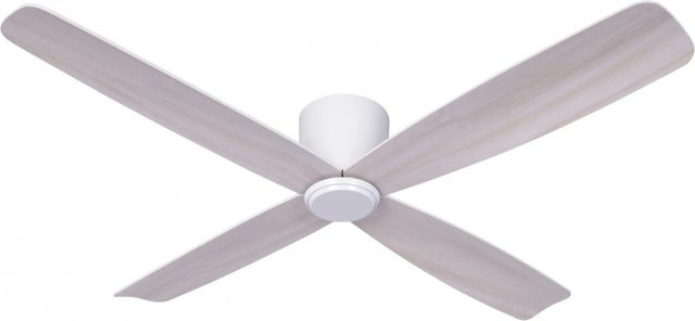 Lucci Air Energiespar Deckenventilator Fraser Weiß mit Fernbedienung, Durchmesser: 132 cm - Bild 1