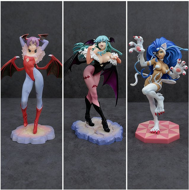 Bandai Darkstalkers Morrigan Aensland, Anime-Figur, Kunststoff - Bild 1