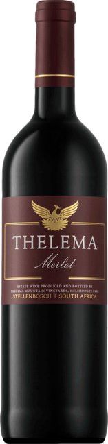 Thelema Merlot Rotwein, 2021, Western Cape, trocken, 0,75 l - Bild 1