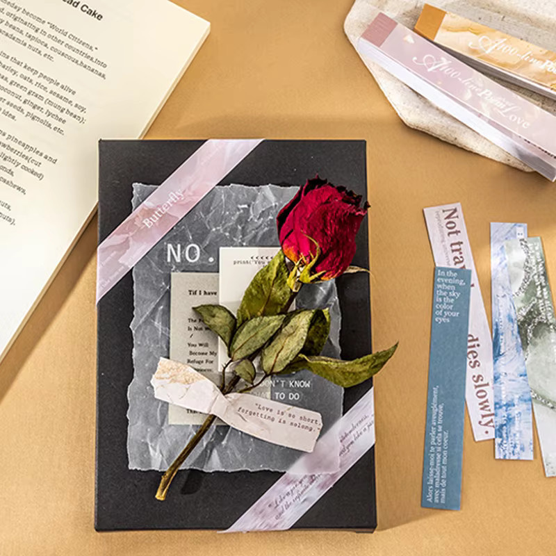 Mr. Paper 3er-Pack Liebesgedicht Aufkleber mit romantischem Thema in Multicolour für DIY-Tagebuch und Scrapbooking - Bild 2