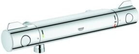 Grohe Grohtherm 800 Brause-Thermostat mit Einhebelmischer in Chrom für die Wandmontage - Bild 1