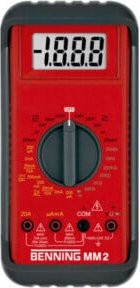 Benning Digital Multimeter MM2 1000V in Rot - Bild 1