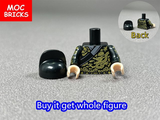 Yiran toy MOC Bausteine Chinesische Ming-Dynastie Kaiserliche Garde Drei Reiche Figur Zhang Chunhua, Puppen, ab 6 Jahren - Bild 1