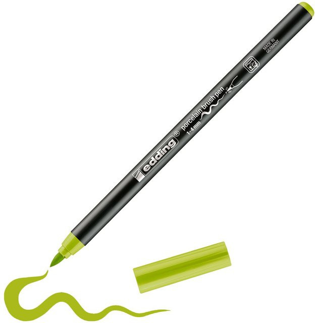 edding 4200 Porzellan-Brushpen in Grün - Bild 1
