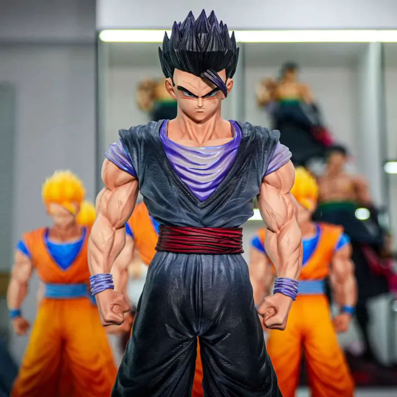 JT Dragon Ball Son Gohan Actionfigur als stehende Anime-Statue aus Kunststoff, mehrfarbig - Bild 2