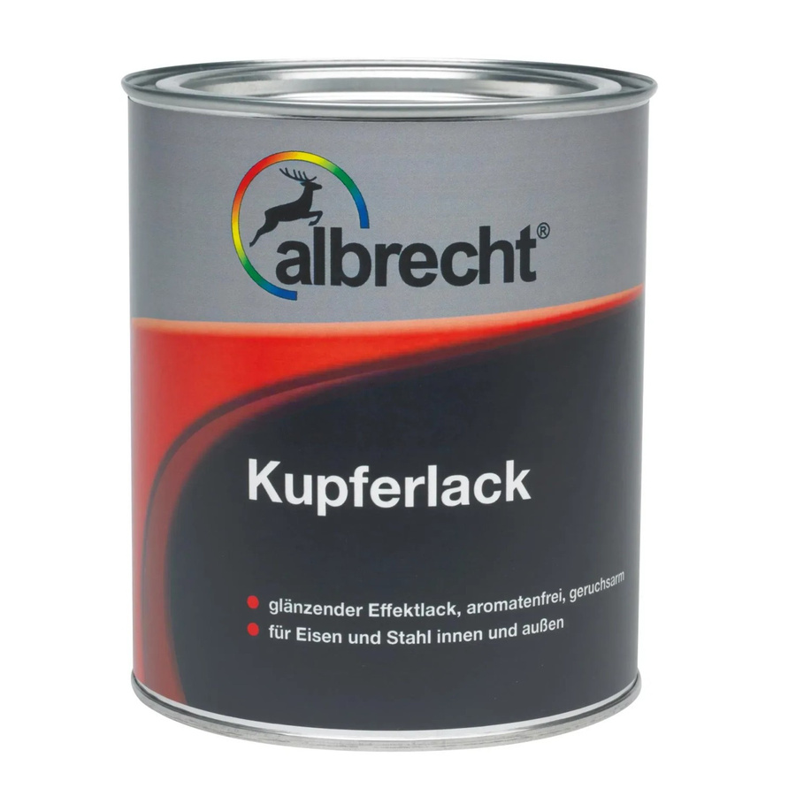 Albrecht Kupferlack Altkupfer glänzend 125 ml - Bild 2
