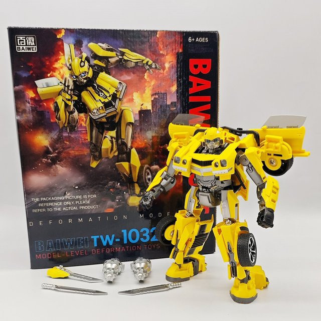 BAIWEI Wasp Transformation Toy Verformungsmodell-Actionfigur, ab 6 Jahren - Bild 1