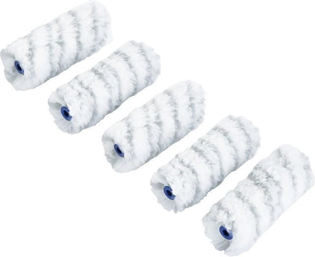 LUX-TOOLS Farbwalze Grau aus Polyester, fusselfrei, Breite: 11 cm - Bild 1