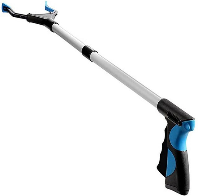 GoolRC Faltbarer Pickup-Werkzeug Greifer aus Aluminium mit drehbarem Gummigreifer und langem Arm, 32 Zoll - Bild 1