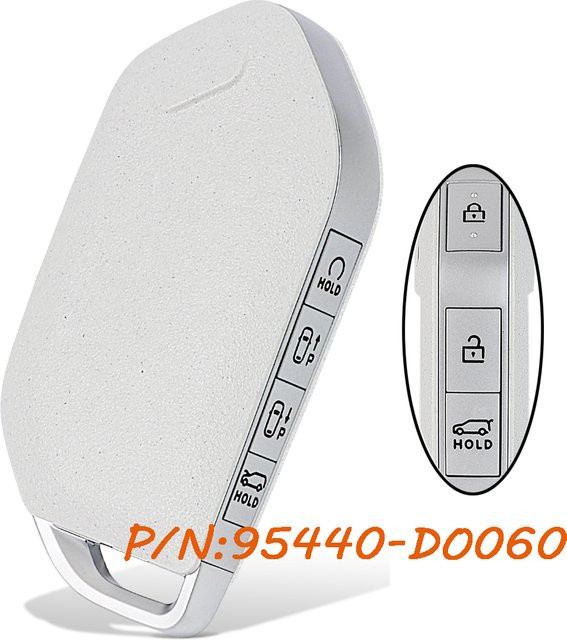 KEYECU Smart Remote Key Fob 95440-DO060 für Kia EV9 2023 2024 2025 mit 433 MHz und ID4A Chip - Bild 1
