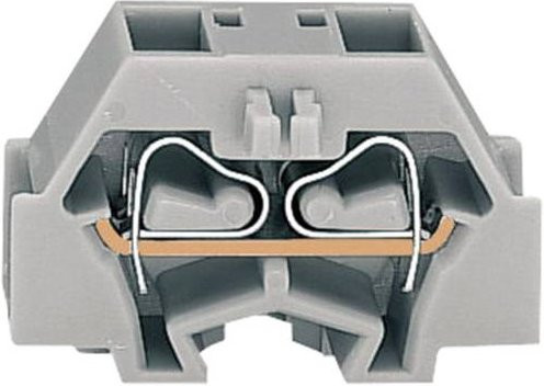 WAGO 260-331 Einzelklemme mit 8mm Zugfeder in Grau - Bild 1