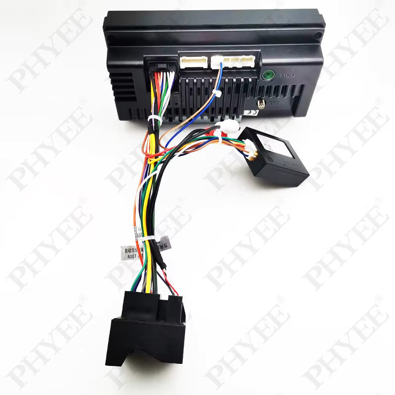 PHYEE Quadlock-Kabelbaum CAN-Bus-Decoder mit SWC-Retention, 16-poliger P&P Android-Funkadapter für Opel Astra H, Corsa D, Vectra C und Meriva A - Bild 4