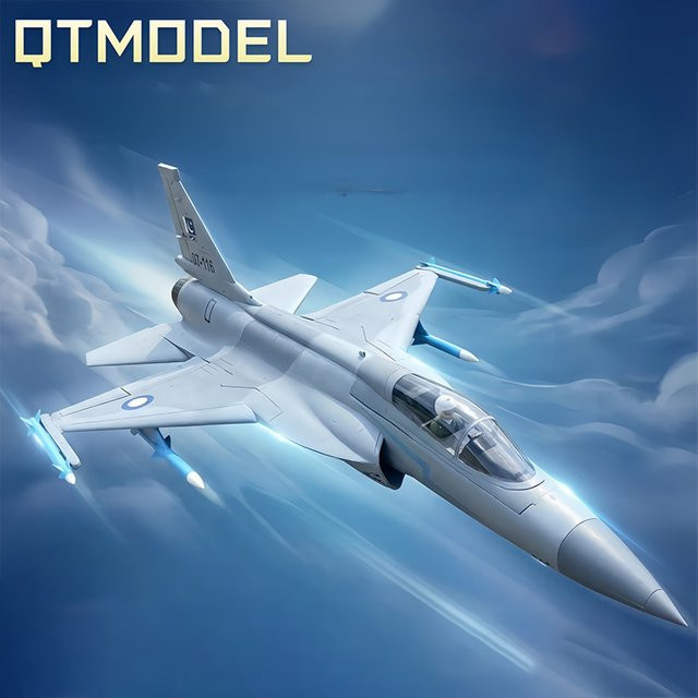 QTMODLE JF-17 Xiaolong RC Kampfjet, ferngesteuertes Flugzeug, 70mm EDF PNP - Bild 1