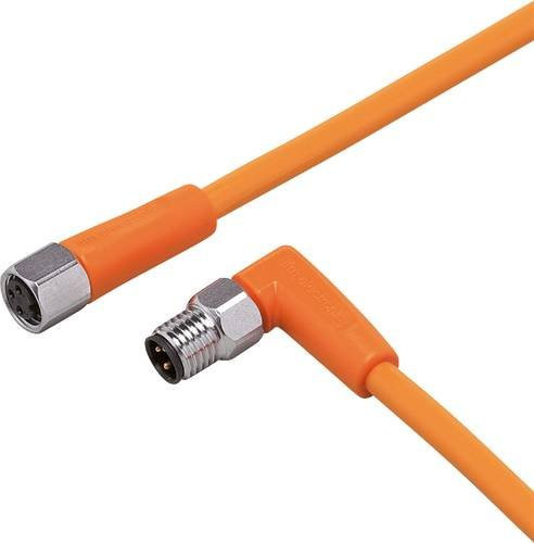 ifm electronic Verbindungsleitung EVT162, orange, Polzahl 3, Länge: 1 m - Bild 1
