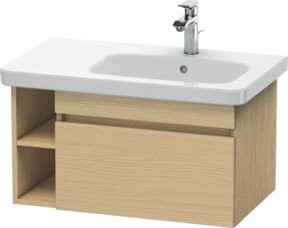 Duravit Waschtischunterschrank DuraStyle in Beige mit 1 Auszug, B/T: 73 x 44,8 cm, Becken rechts - Bild 1