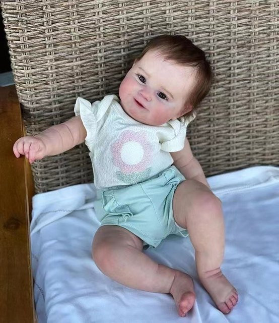 NPK Reborn-Babypuppe, Vollsilikon, Bunt / Mehrfarbig - Bild 1