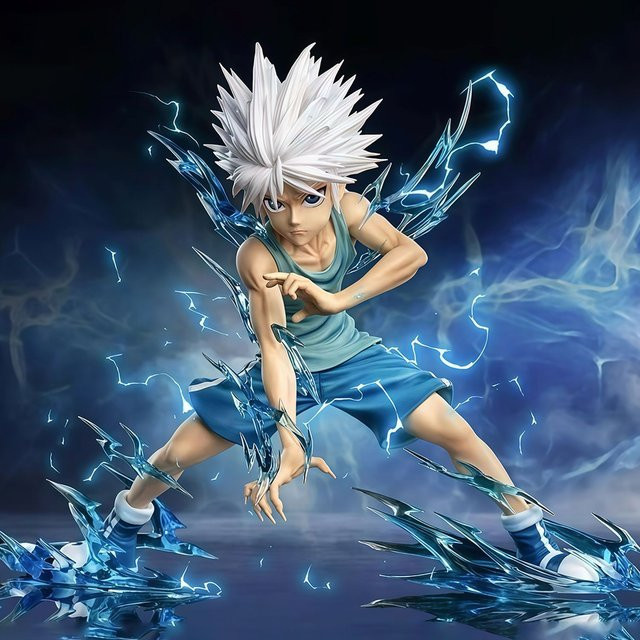 Bandai Hunter×Hunter Killua Zoldyck, Actionfigur, 19 cm, Kunststoff - Bild 1
