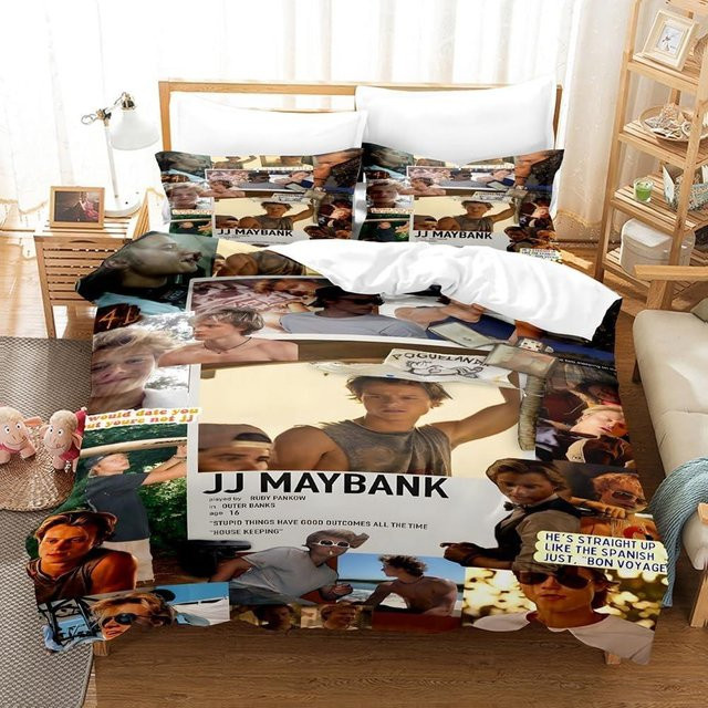 Bettwäsche Set Tv Jj Maybank Rudy Panko mit Bettbezug und Kissenbezug für Erwachsene, Mehrfarbig, B/H: 135 x 200 cm - Bild 1